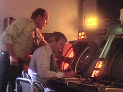 A scene from Close Encounters of the Third Kind