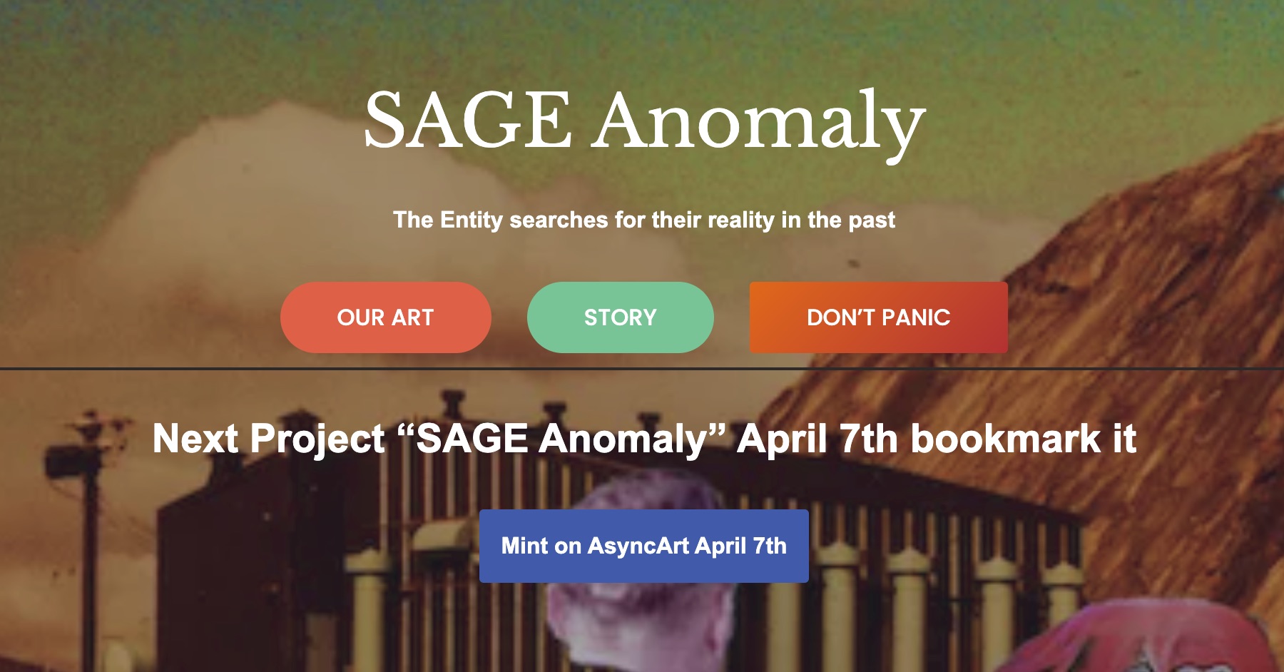 SAGE Anomaly promotional image